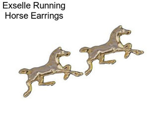 Exselle Running Horse Earrings