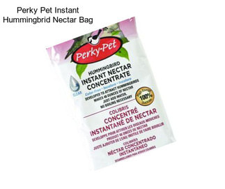 Perky Pet Instant Hummingbrid Nectar Bag