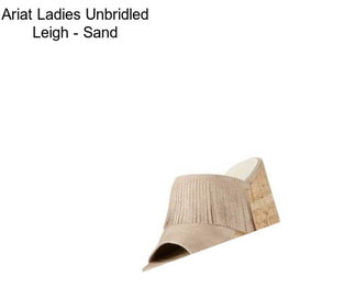 Ariat Ladies Unbridled Leigh - Sand