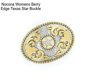 Nocona Womens Berry Edge Texas Star Buckle