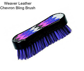 Weaver Leather Chevron Bling Brush