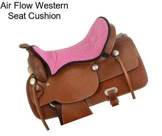 Air Flow Western Seat Cushion