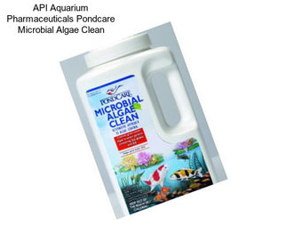 API Aquarium Pharmaceuticals Pondcare Microbial Algae Clean