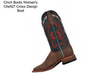 Cinch Boots Women\'s Cfw527 Cross Design Boot