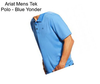 Ariat Mens Tek Polo - Blue Yonder