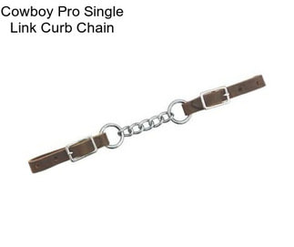 Cowboy Pro Single Link Curb Chain