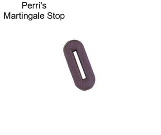 Perri\'s Martingale Stop