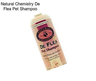 Natural Chemistry De Flea Pet Shampoo