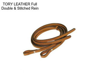 TORY LEATHER Full Double & Stitched Rein