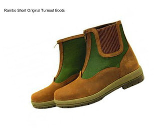 Rambo Short Original Turnout Boots