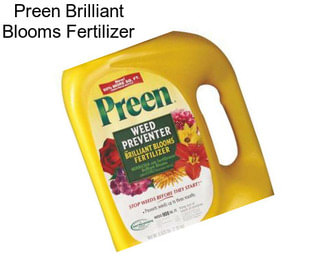 Preen Brilliant Blooms Fertilizer