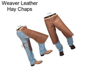 Weaver Leather Hay Chaps