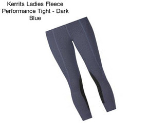 Kerrits Ladies Fleece Performance Tight - Dark Blue