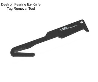 Destron Fearing Ez-Knife Tag Removal Tool