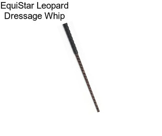 EquiStar Leopard Dressage Whip