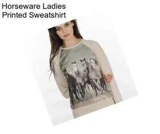 Horseware Ladies Printed Sweatshirt
