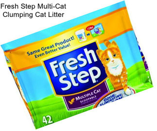 Fresh Step Multi-Cat Clumping Cat Litter