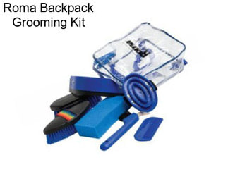 Roma Backpack Grooming Kit