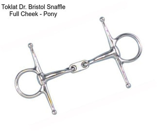 Toklat Dr. Bristol Snaffle Full Cheek - Pony