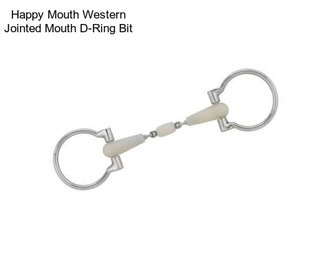 Happy Mouth Western Jointed Mouth D-Ring Bit