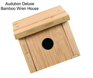 Audubon Deluxe Bamboo Wren House