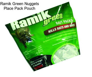 Ramik Green Nuggets Place Pack Pouch