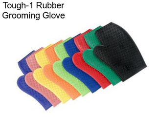 Tough-1 Rubber Grooming Glove