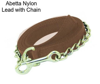 Abetta Nylon Lead with Chain