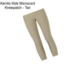 Kerrits Kids Microcord Kneepatch - Tan