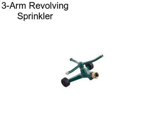 3-Arm Revolving Sprinkler