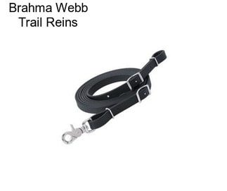 Brahma Webb Trail Reins