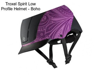 Troxel Spirit Low Profile Helmet - Boho