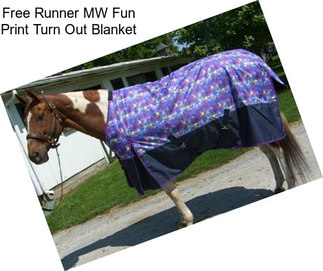 Free Runner MW Fun Print Turn Out Blanket
