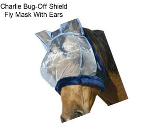 Charlie Bug-Off Shield Fly Mask With Ears