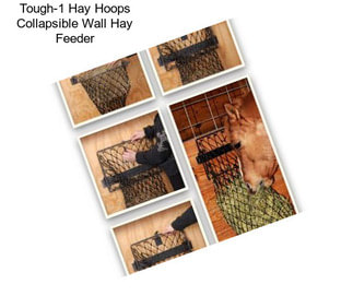 Tough-1 Hay Hoops Collapsible Wall Hay Feeder