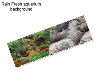 Rain Fresh aquarium background