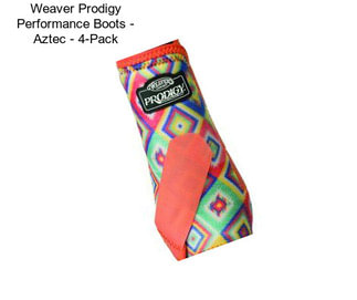 Weaver Prodigy Performance Boots - Aztec - 4-Pack