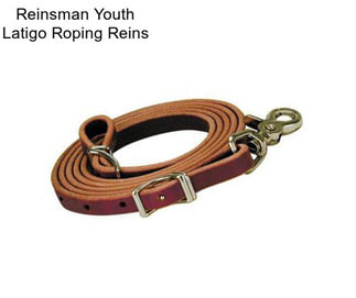 Reinsman Youth Latigo Roping Reins