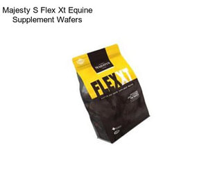 Majesty S Flex Xt Equine Supplement Wafers