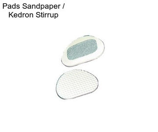 Pads Sandpaper / Kedron Stirrup