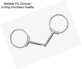 Metalab FG Clinician O-Ring Pinchless Snaffle