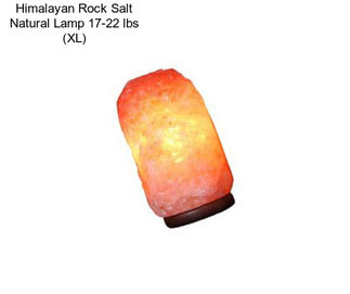 Himalayan Rock Salt Natural Lamp 17-22 lbs (XL)