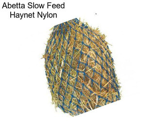 Abetta Slow Feed Haynet Nylon