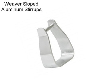 Weaver Sloped Aluminum Stirrups