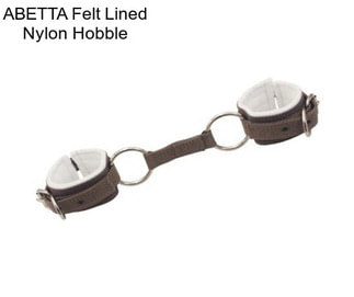 ABETTA Felt Lined Nylon Hobble