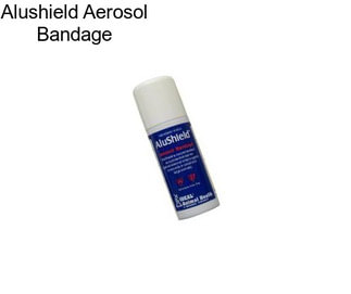 Alushield Aerosol Bandage