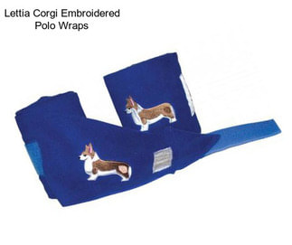 Lettia Corgi Embroidered Polo Wraps