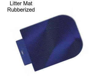 Litter Mat Rubberized