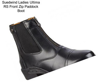 Suedwind Ladies Ultima RS Front Zip Paddock Boot