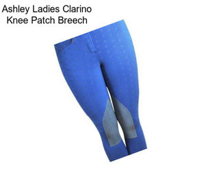 Ashley Ladies Clarino Knee Patch Breech